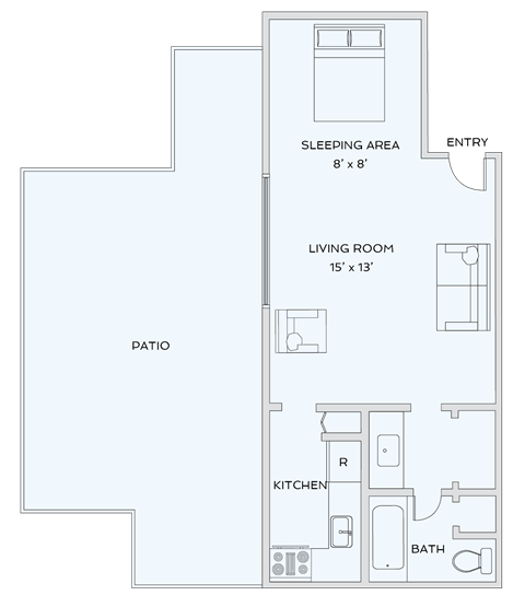 Lake Castleton Apartments Homes | Indianapolis, IN | Floor Plan